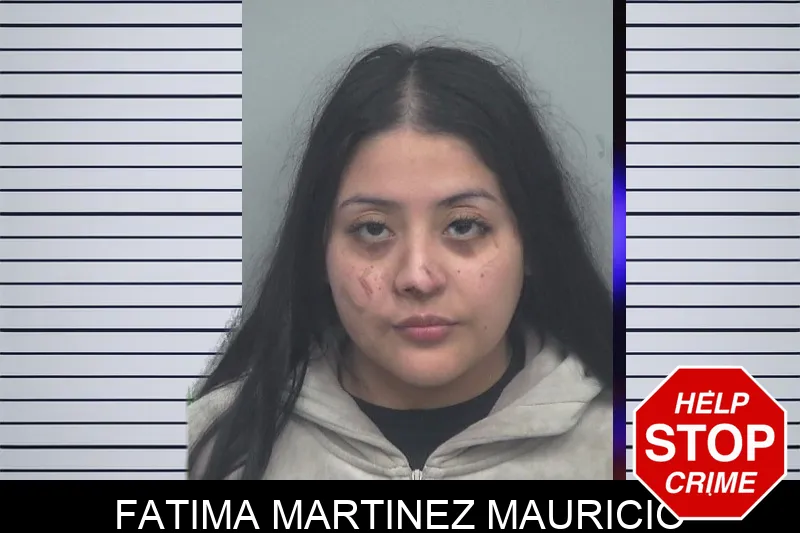 Fatima Martinez Mauricio mugshot