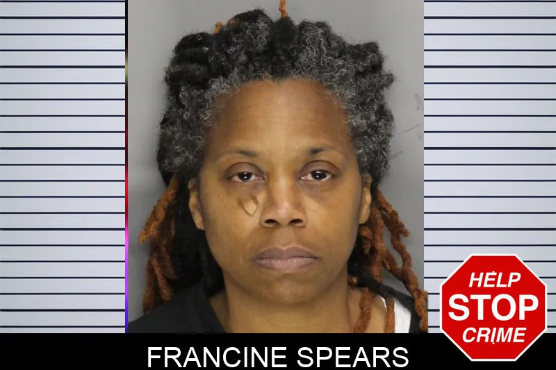 Francine Spears mugshot