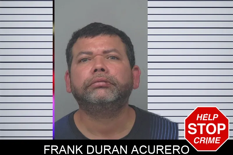 Frank Duran Acurero Mugshots