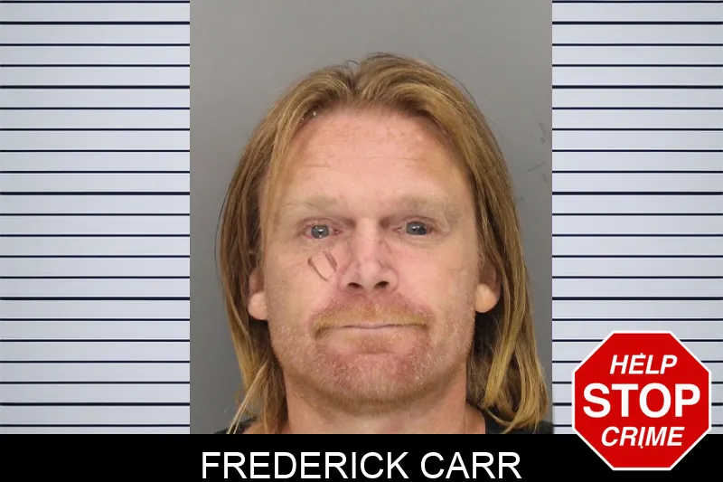 Frederick Carr Mugshots