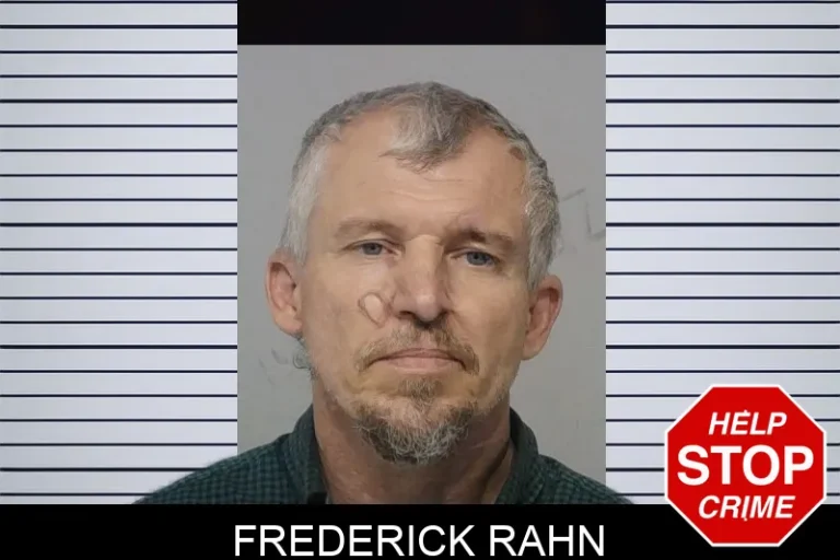 Frederick Rahn mugshot – Bibb County , Georgia Frederick Rahn