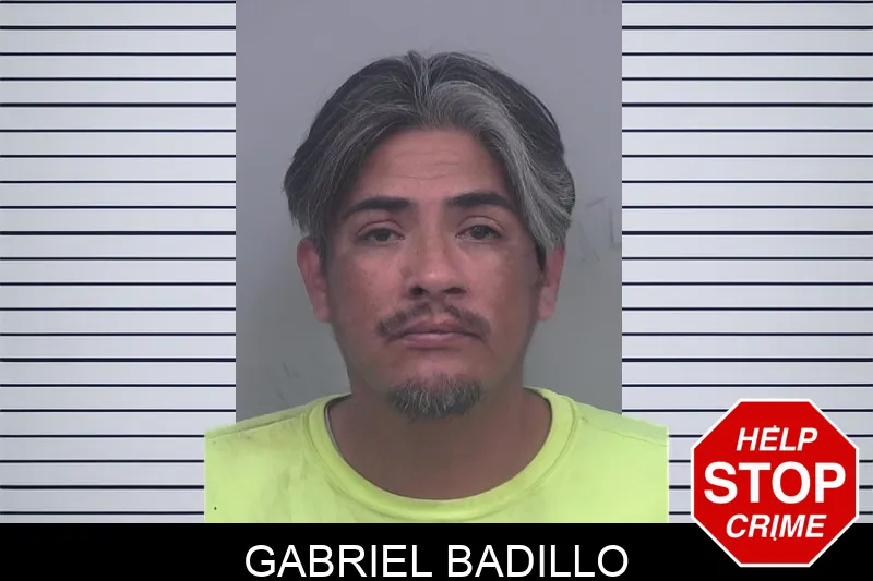 Gabriel Badillo mugshot