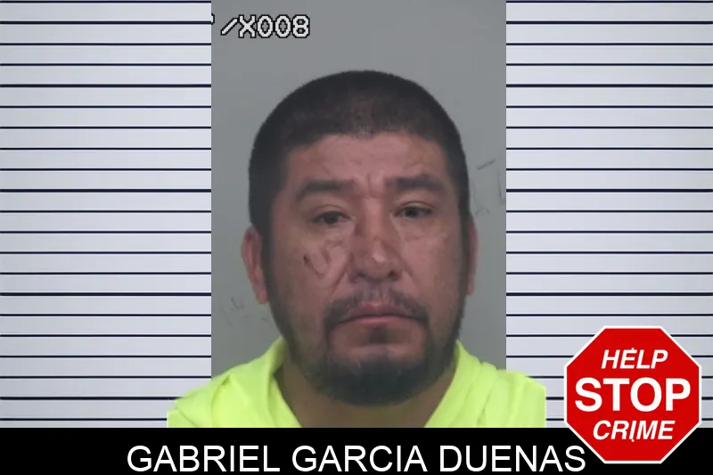 Gabriel Garcia Duenas mugshot