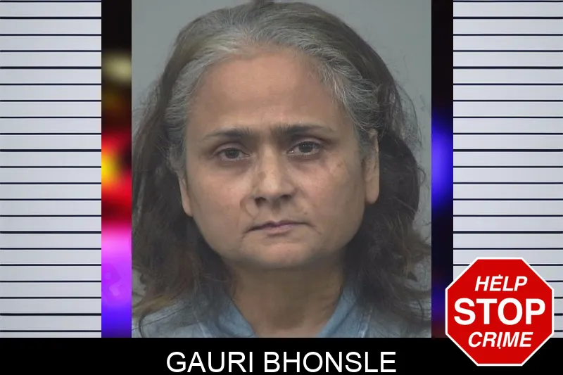 Gauri Bhonsle mugshot – Gwinnett County , Georgia Gauri Bhonsle mugshot