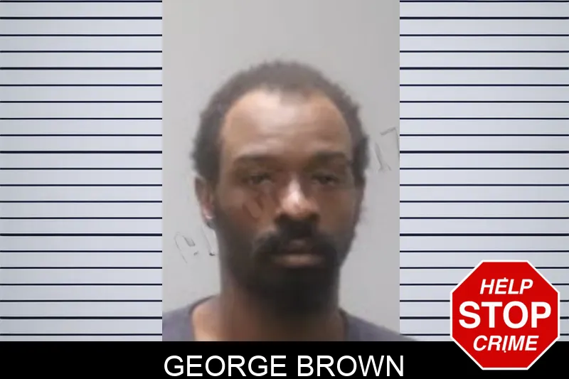 George Brown mugshot