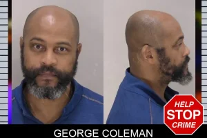 George Coleman mugshot