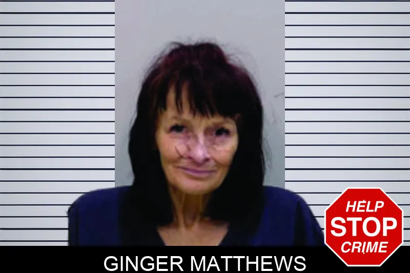 Ginger Matthews mugshot