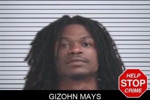 Gizohn Mays mugshot