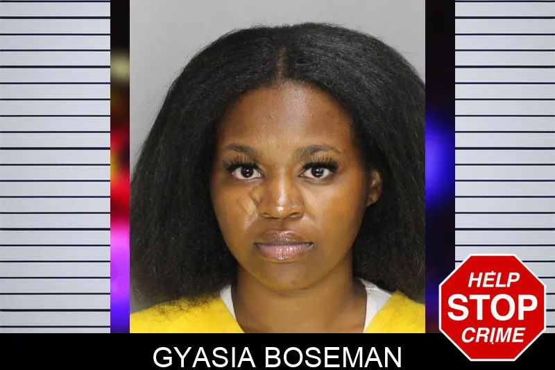 Gyasia Boseman mugshot