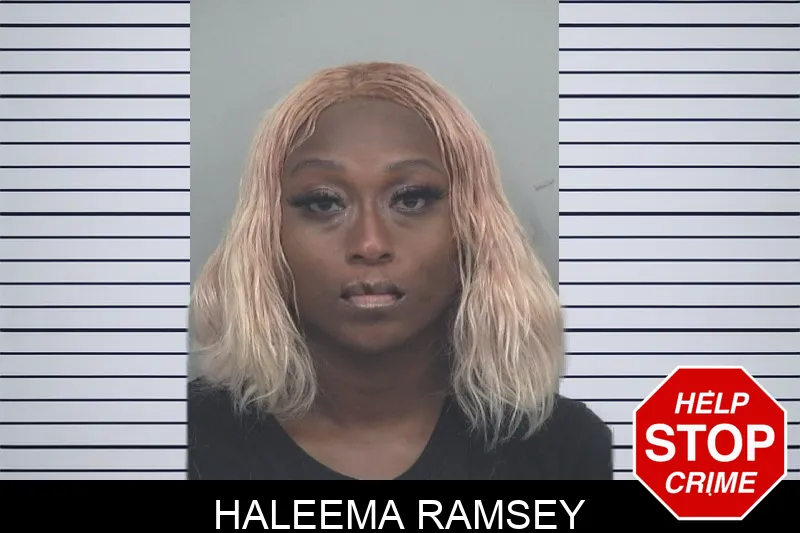 Haleema Ramsey mugshot