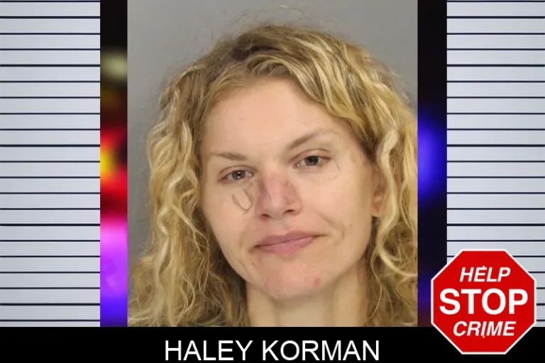 Haley Korman mugshot – Cobb County , Georgia Haley Korman