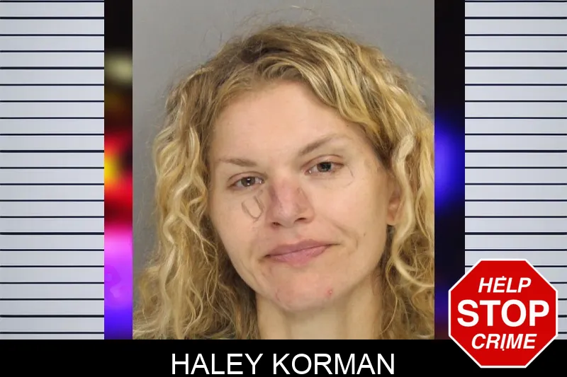 Haley Korman Mugshots