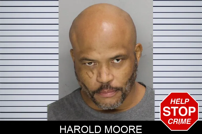 Harold Moore mugshot