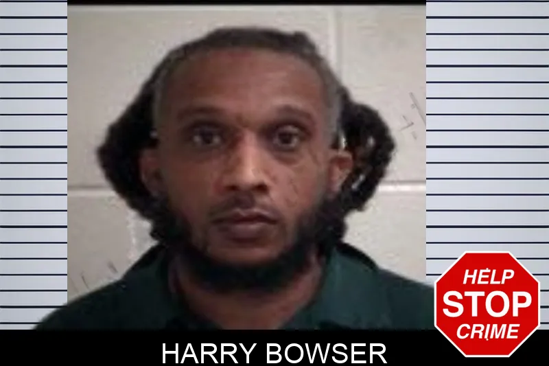 Harry Bowser mugshot