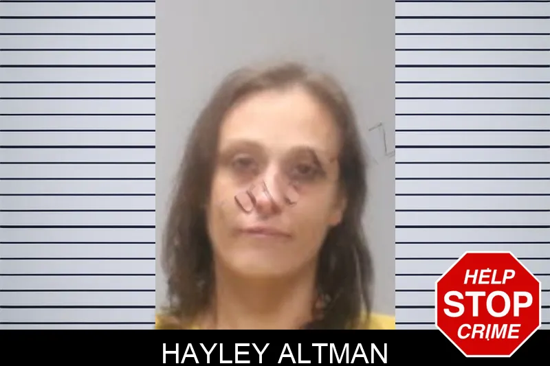 Hayley Altman mugshot