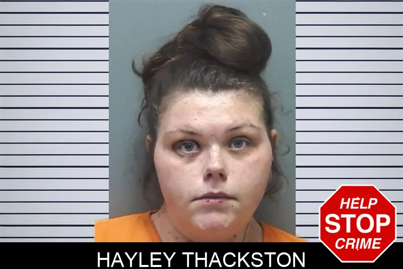 Hayley Thackston mugshot