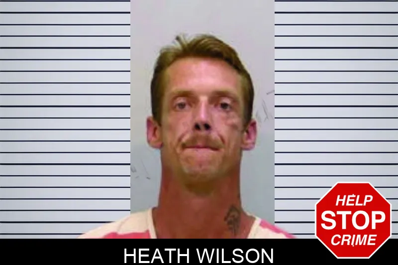 Heath Wilson mugshot