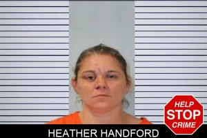 Heather Handford mugshot
