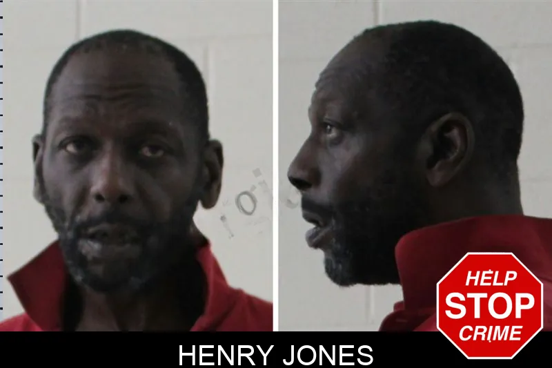 Henry Jones mugshot