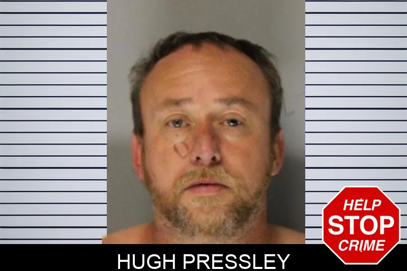 Hugh Pressley mugshot