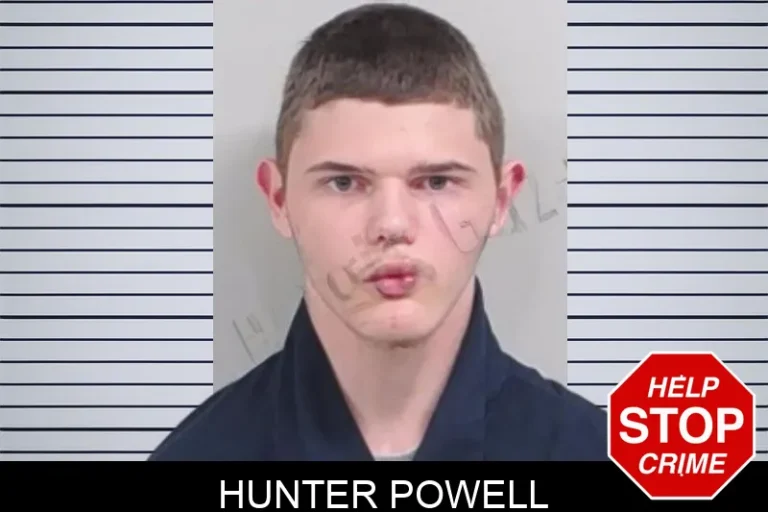Hunter Powell mugshot – Lowndes County , Georgia Hunter Powell