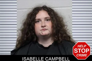 Isabelle Campbell mugshot