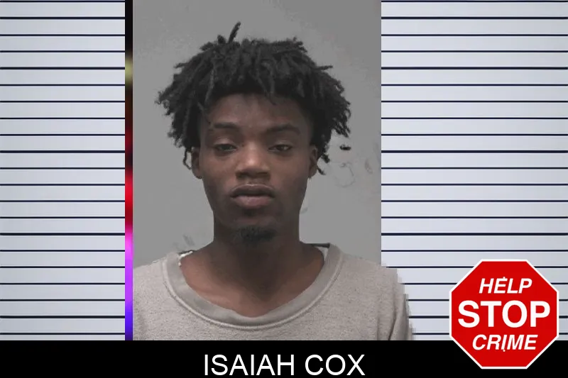 Isaiah Cox mugshot
