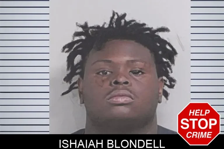 Ishaiah Blondell mugshot – Lowndes County , Georgia Ishaiah Blondell
