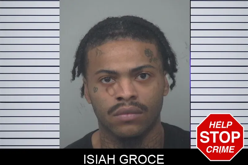 Isiah Groce mugshot