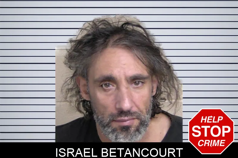 Israel Betancourt mugshot