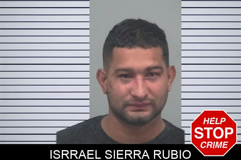 Isrrael Sierra Rubio mugshot