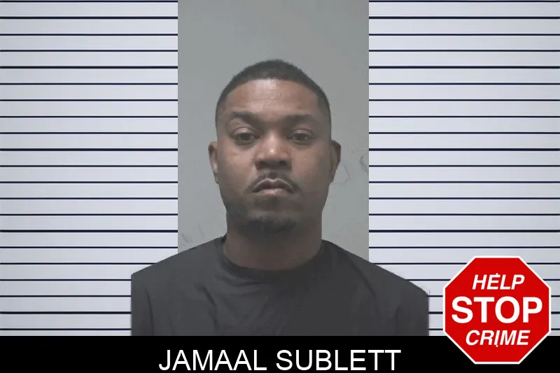 Jamaal Sublett mugshot