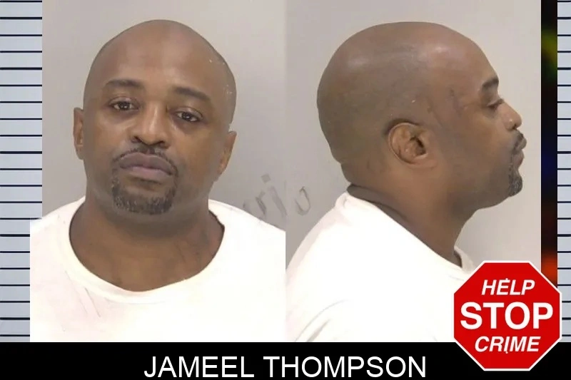 Jameel Thompson mugshot