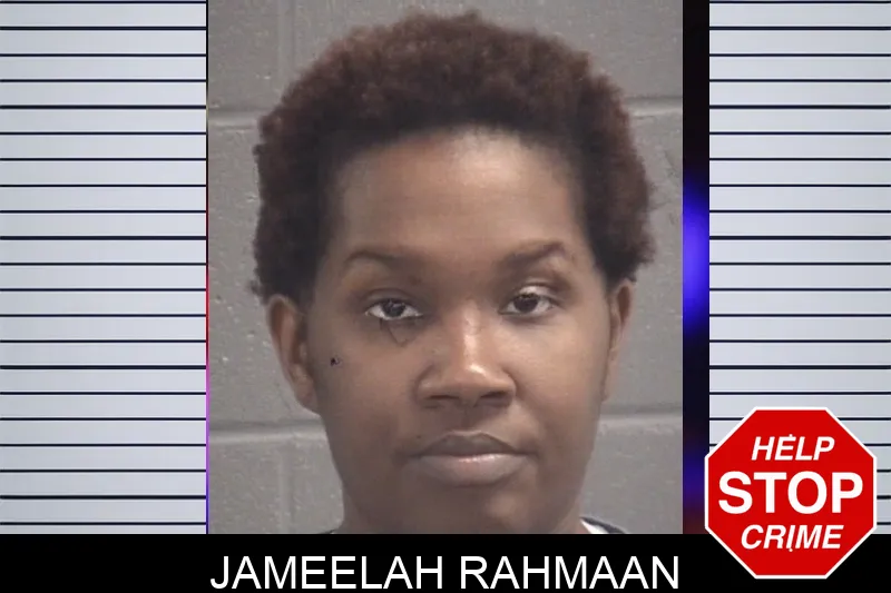 Jameelah Rahmaan mugshot