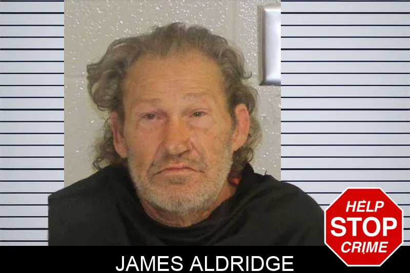 James Aldridge mugshot