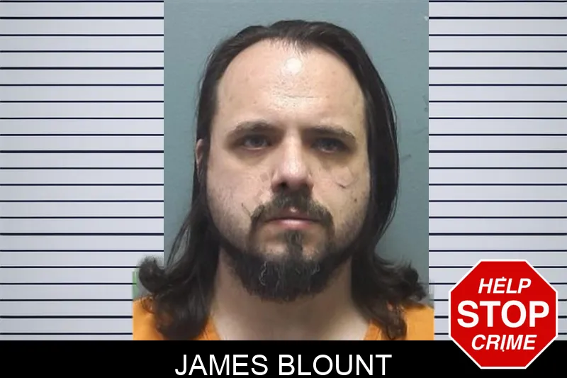 James Blount mugshot