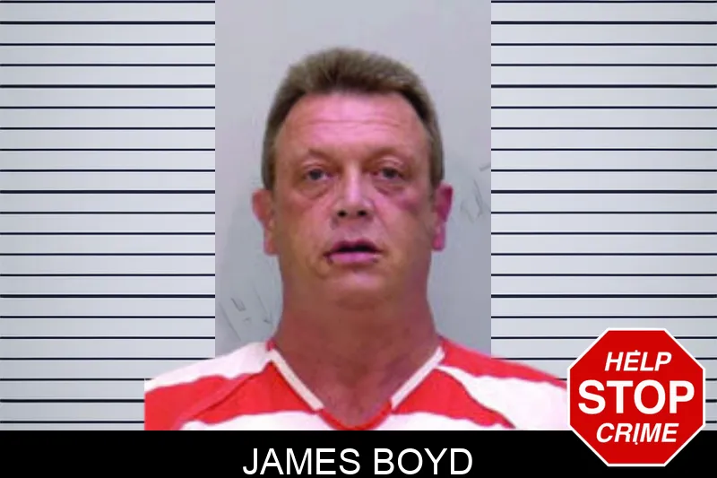 James Boyd mugshot