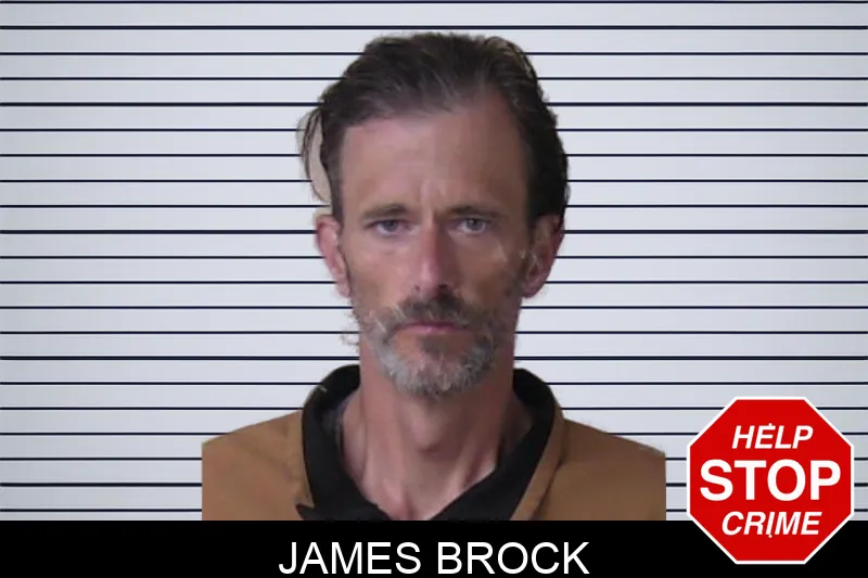 James Brock mugshot