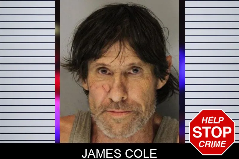 James Cole mugshot