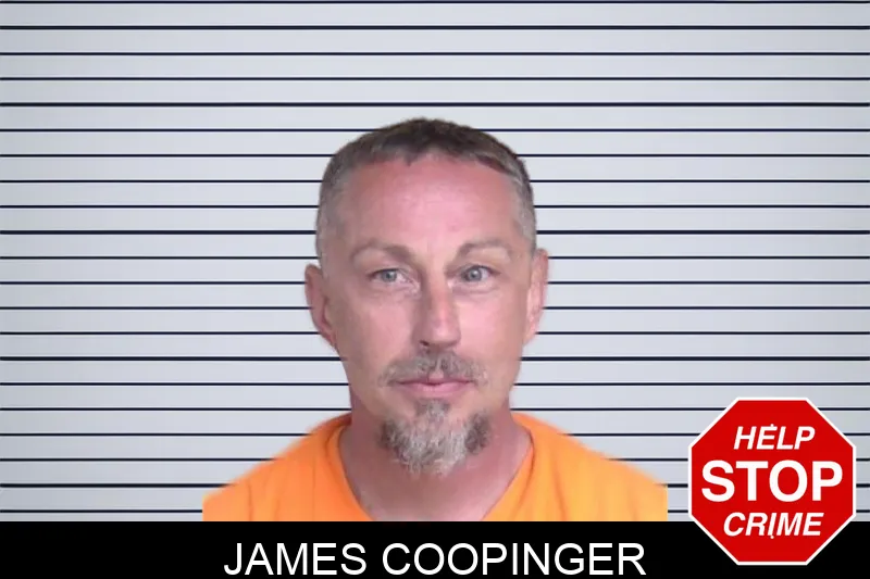 James Coopinger mugshot