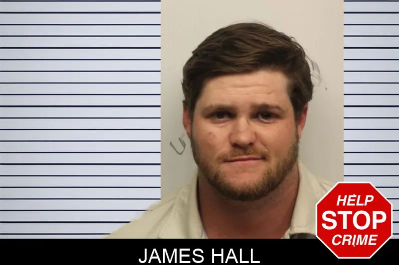 James Hall mugshot