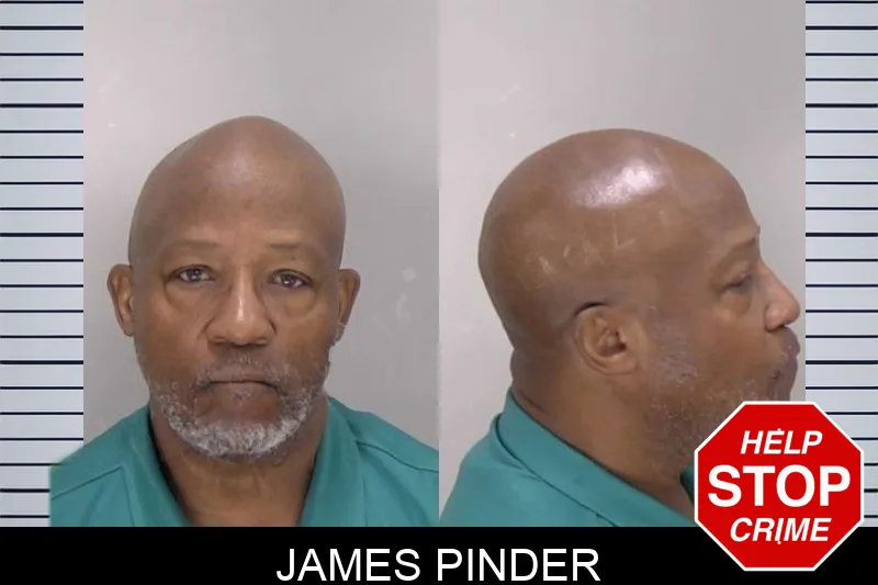 James Pinder mugshot