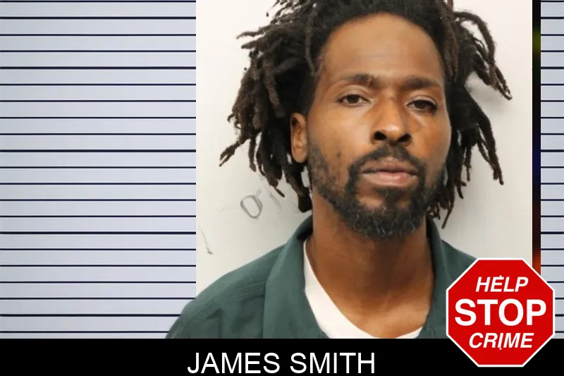 James Smith mugshot