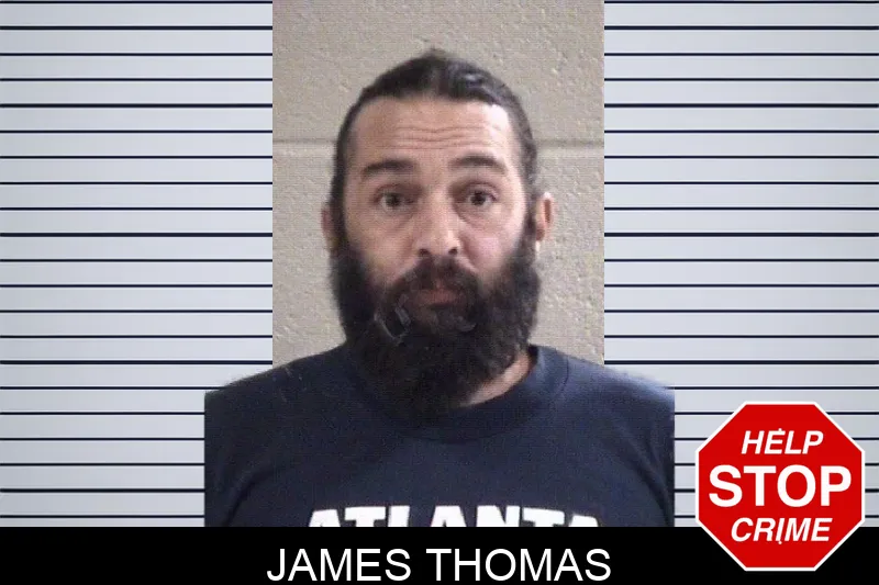 James Thomas mugshot