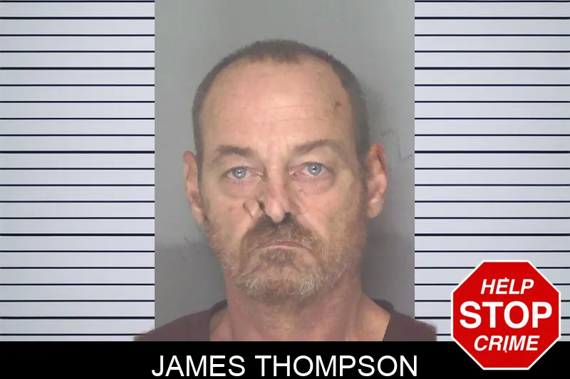 James Thompson mugshot