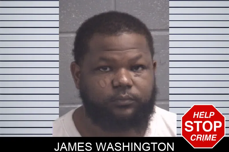 James Washington mugshot