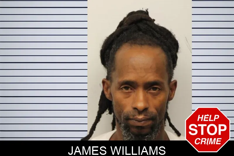 James Williams mugshot
