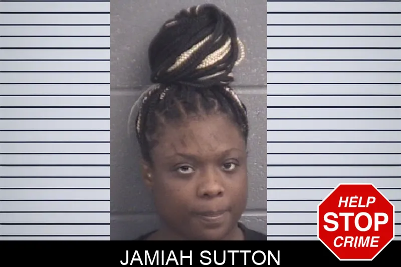 Jamiah Sutton mugshot