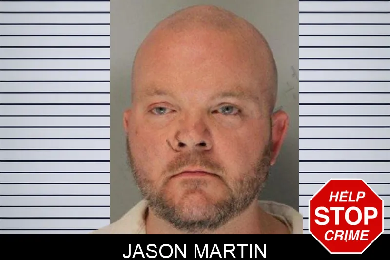 Jason Martin mugshot