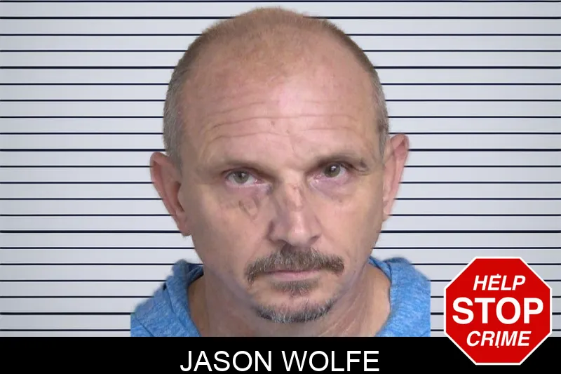 Jason Wolfe Mugshots